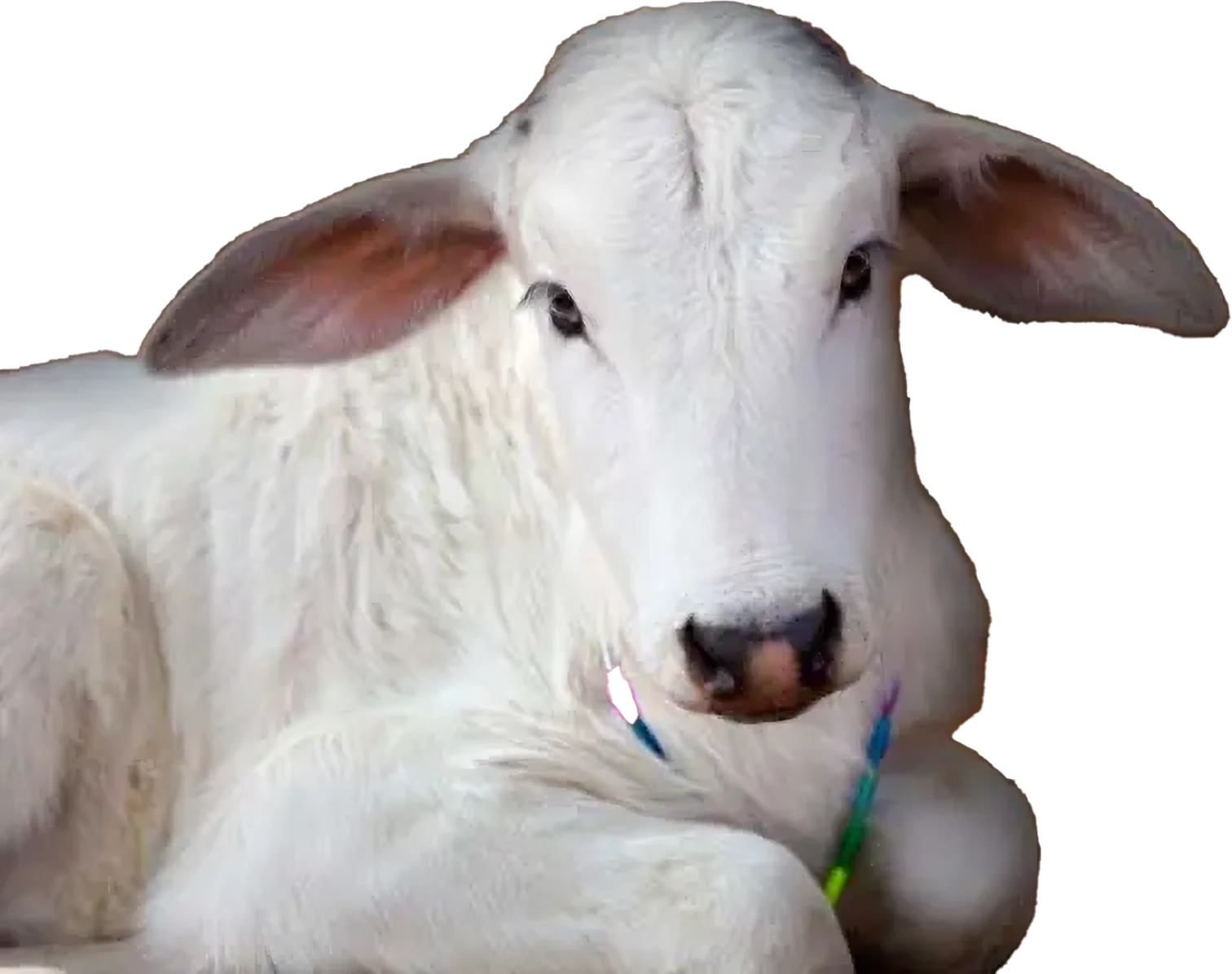 Vache transparente